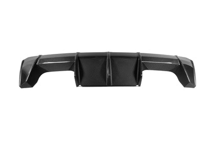 European Version Four-outlet Carbon Fiber Rear Diffuser BMW M3 M4 G80 G82 G83