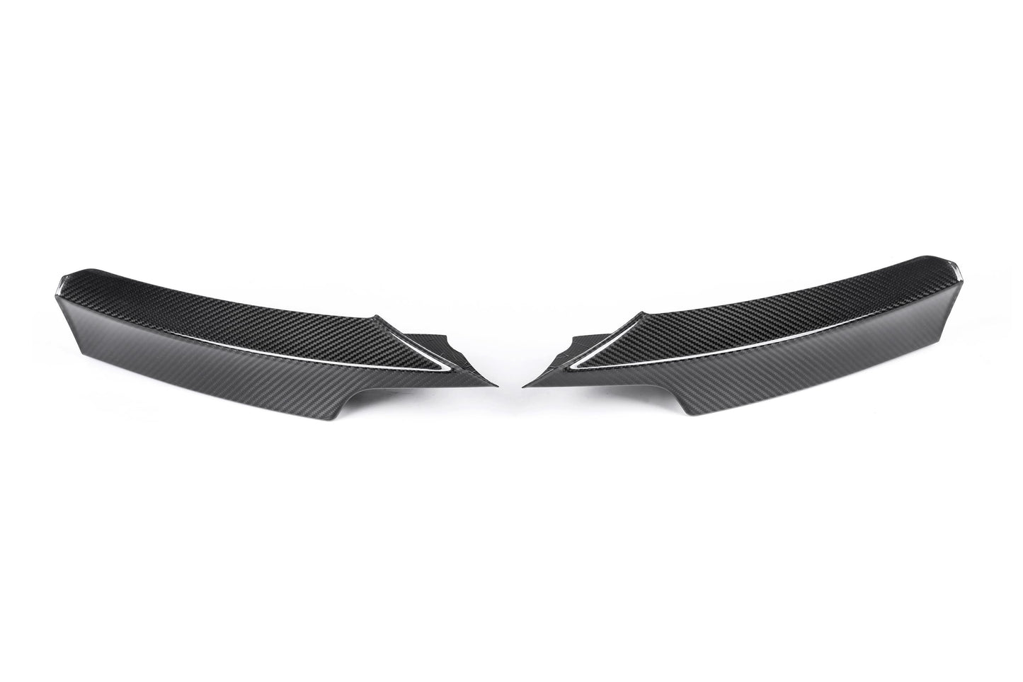 MP Style Carbon Fiber Front Bumper Angle Compatible with BMW 3 Series F30 F35