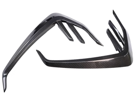Carbon Fiber Front Bumper Canard Side Fender Fin BMW M3 M4 G80 G82 G83