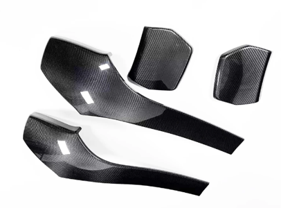 Carbon Fiber Front Seat Cover Backings BMW M3 M4 F80 F82 F83