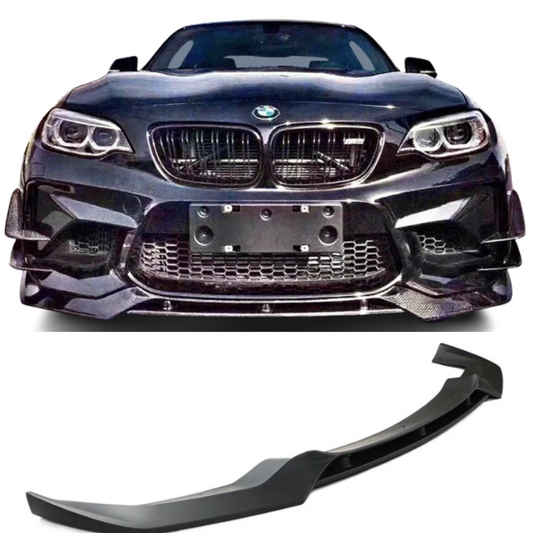 GTS Style Carbon Fiber Double Front Lip BMW M2 F87