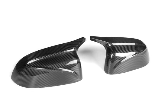 Horn Carbon Fiber Rearview Mirror Cover BMW X3 G01