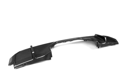 MP Style Carbon Fiber Center-exit Rear Diffuser BMW M3 M4 G80 G82 G83