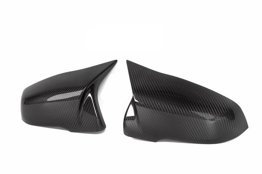 Horn Carbon Fiber Rearview Mirror Cover BMW X1 F49