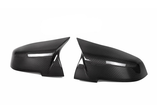 Horn Carbon Fiber Rearview Mirror Cover BMW 3 Series F30 F35