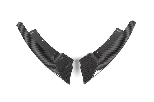 MP Style Carbon Fiber Front Bumper Angle Compatible with BMW 3 Series F30 F35