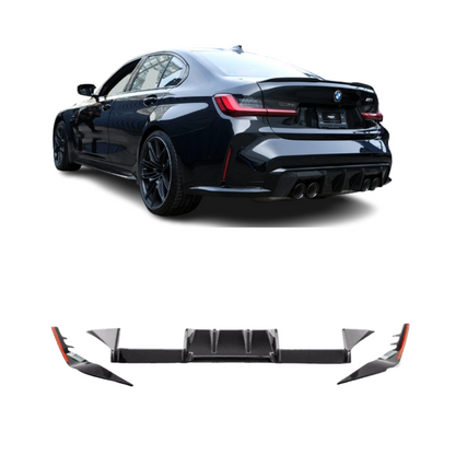 Carbon Fiber Rear Bumper Diffuser Lip BMW M3 M4  G80 G82 G83
