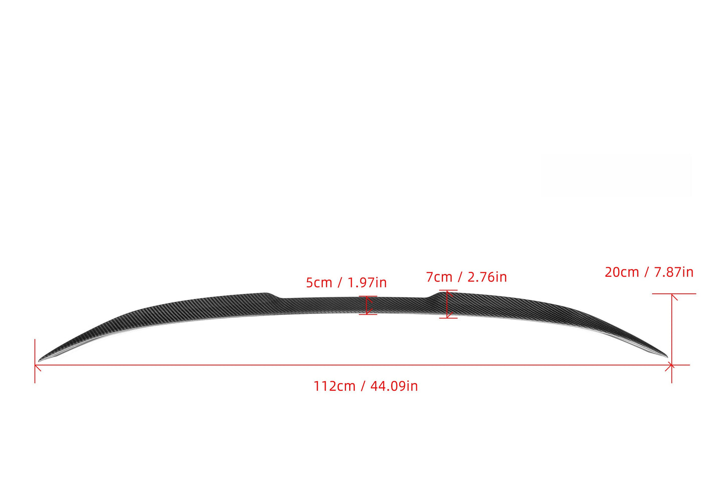 VS Style Carbon fiber  Rear Spoiler BMW 2 Series G42