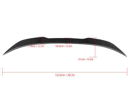 DA Style Carbon Fiber Rear Lip BMW 3 Series F30 F35