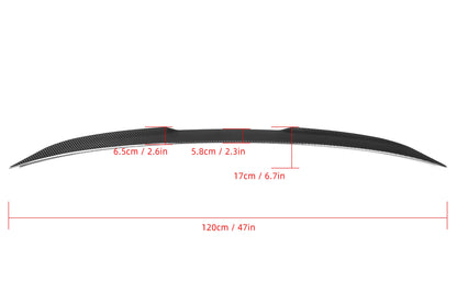 M Style Carbon Fiber Rear Lip BMW M4 G82 G83