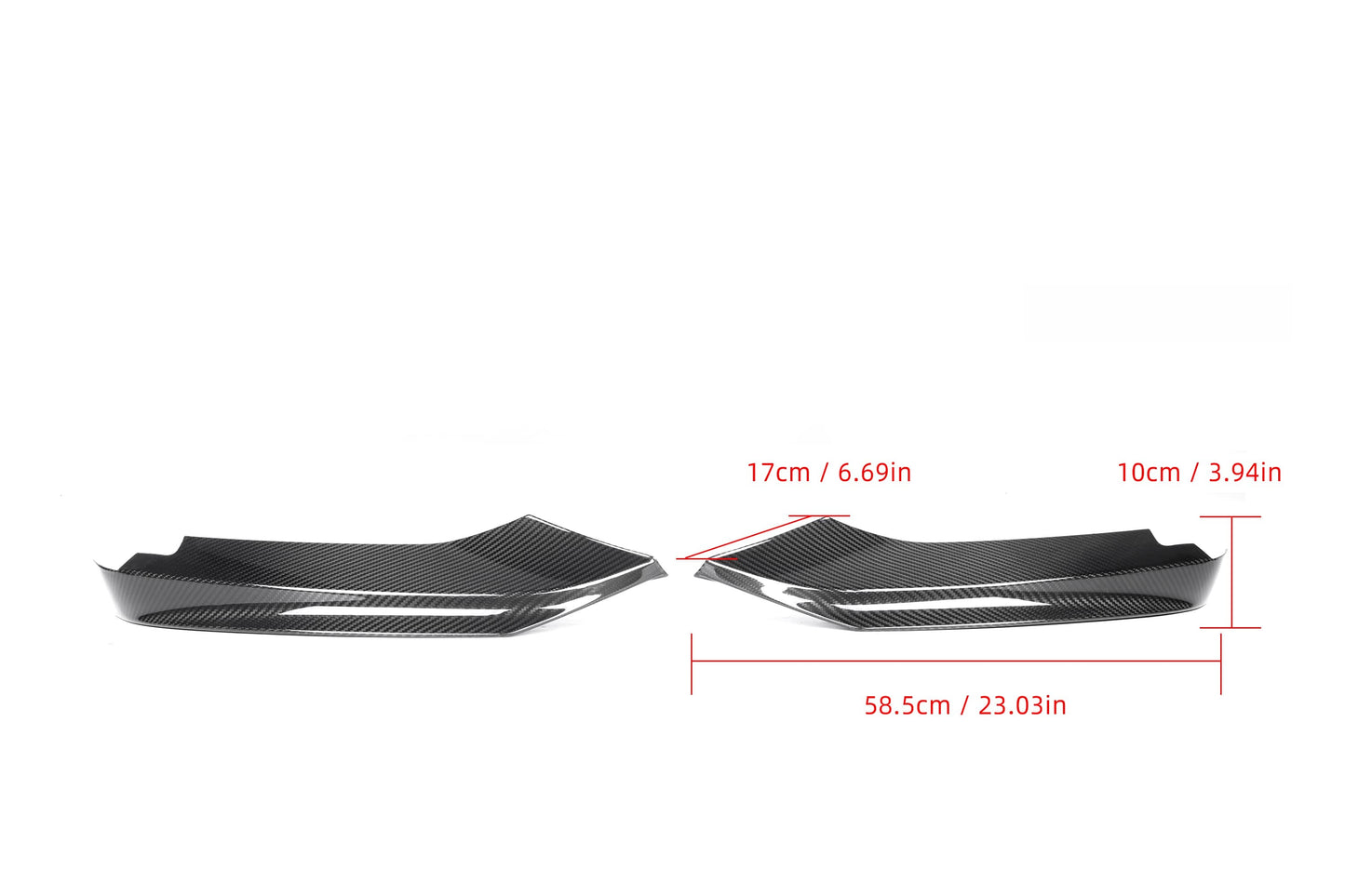 MP Style Carbon Fiber Front Corner BMW 4 Series F33 F32 F36 G23 G22 G26