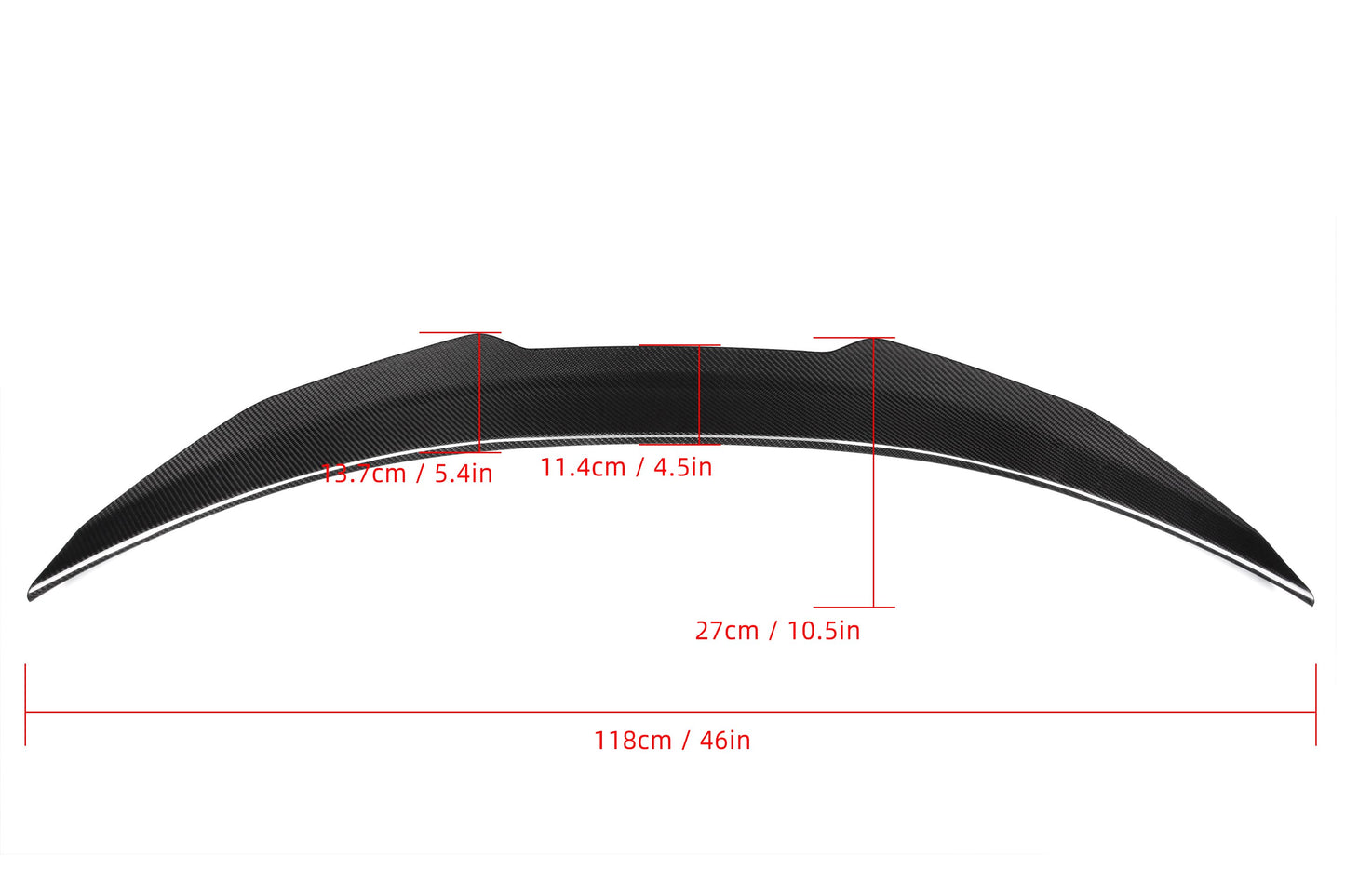 PSM Style Gloss Carbon Fiber Rear Lip BMW 8 Series G14