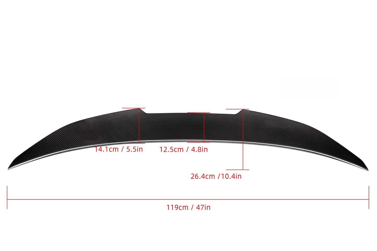 PSM Style Carbon Fiber Rear Lip BMW M3 M4 F80 F82 F83