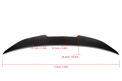PSM Style Carbon Fiber Rear Lip BMW M3 M4 F80 F82 F83