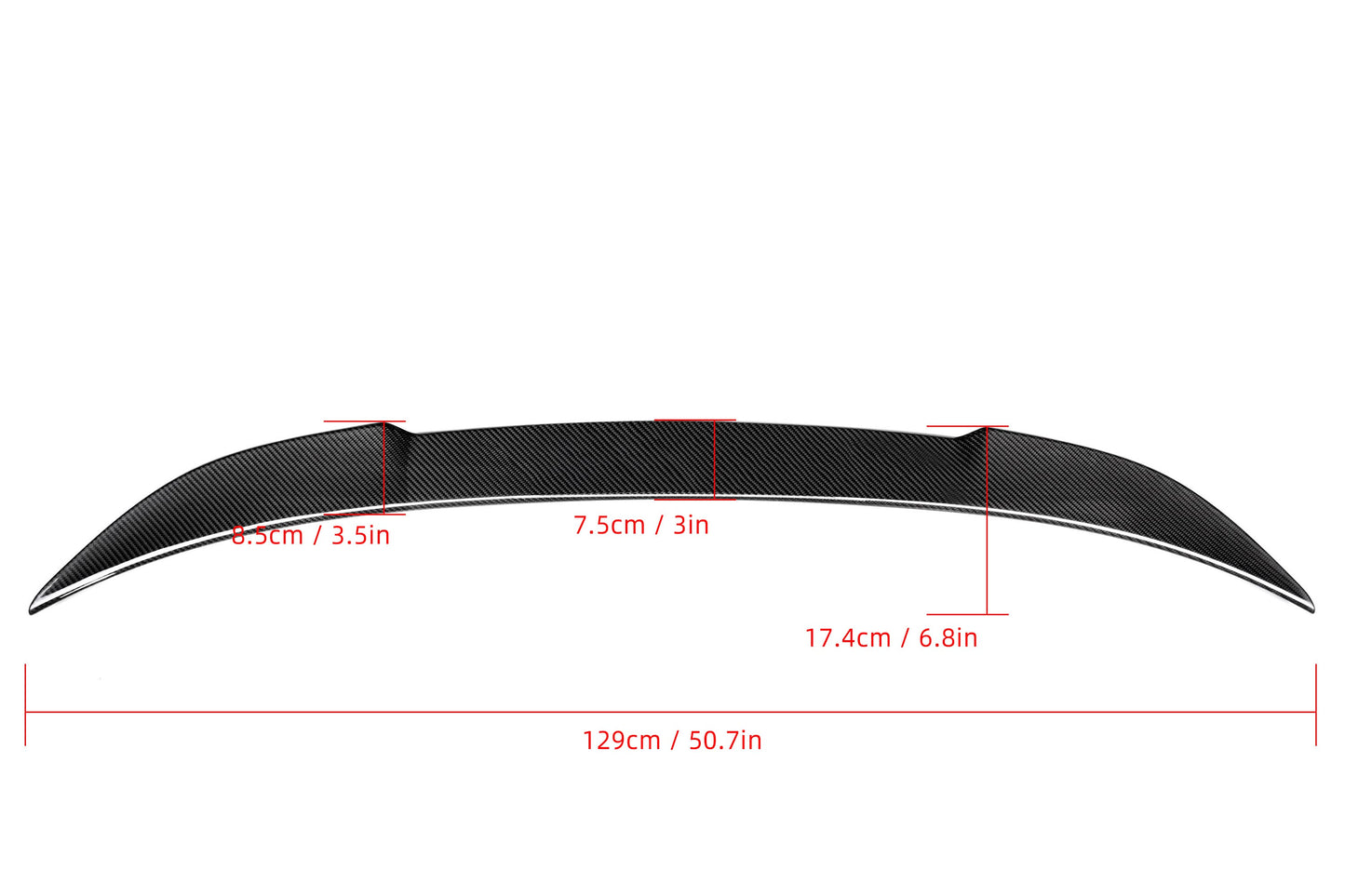 CS Style Carbon Fiber Rear Lip BMW 5 Series G30