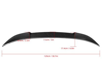 CS Style Carbon Fiber Rear Lip BMW 5 Series G30