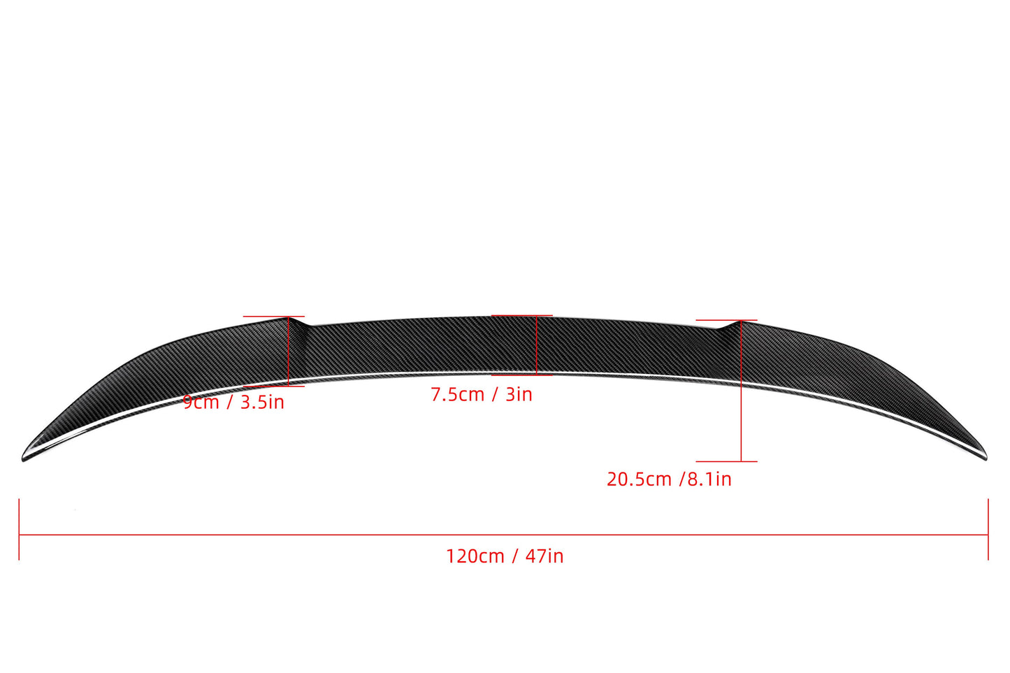 CS Style Carbon Fiber Rear Lip BMW 4 Series F36