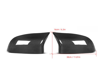 Horn Carbon Fiber Rearview Mirror Cover BMW X5 F15