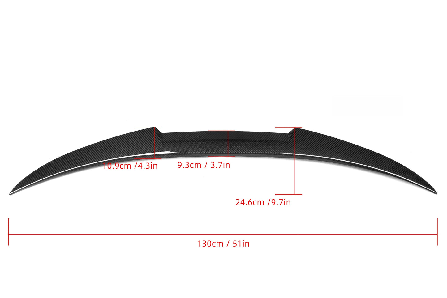 M4 Style Carbon Fiber Rear Lip BMW 4 Series F33