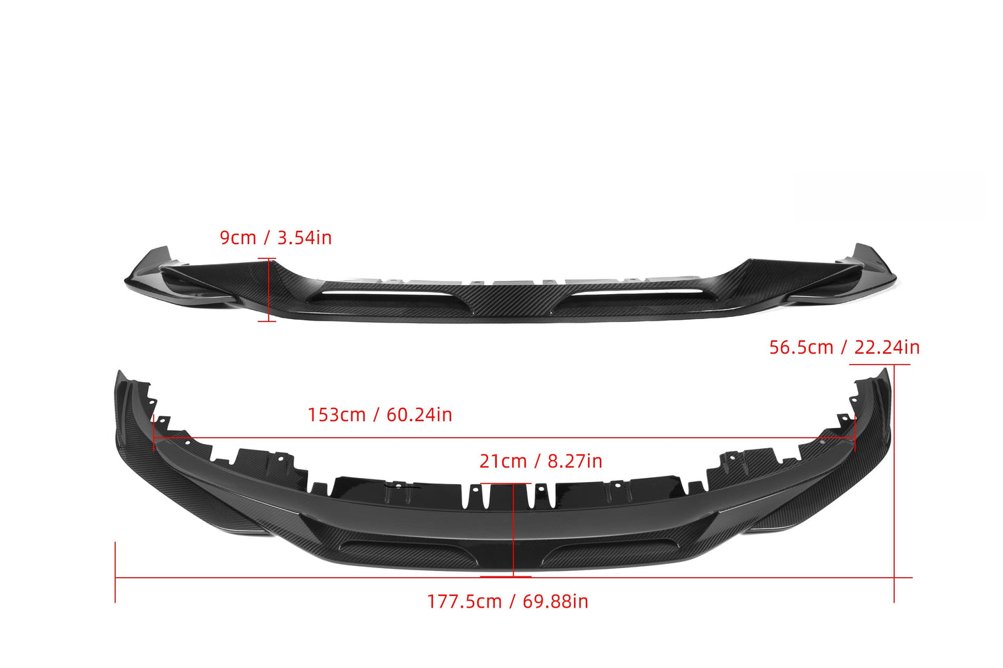 Dry Carbon Fiber Front Lip BMW 4 Series G26