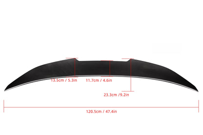 PSM Style Carbon Fiber Rear Lip BMW 3 Series E92
