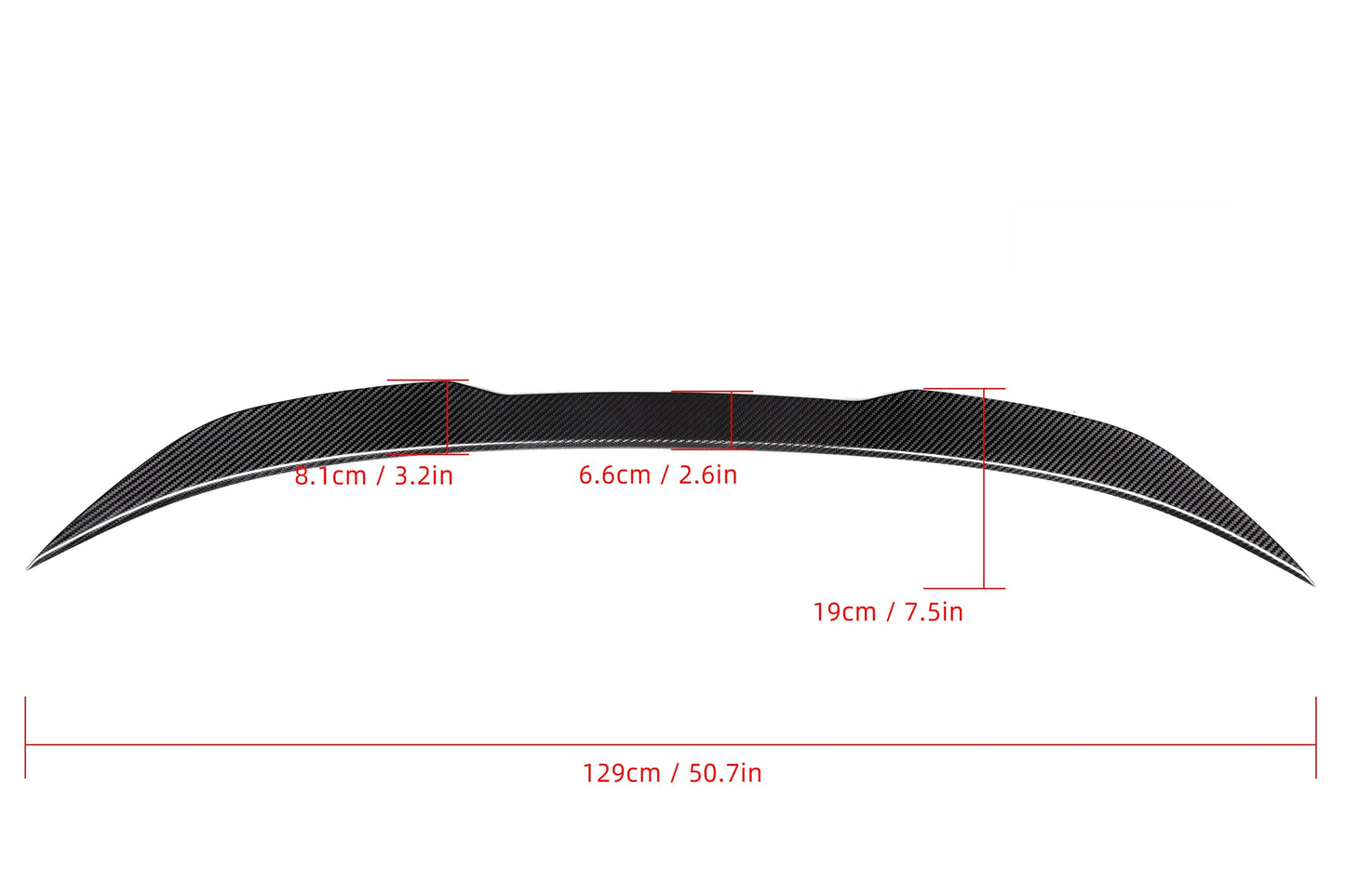 DA Style Carbon Fiber Rear Lip BMW 5 Series G30
