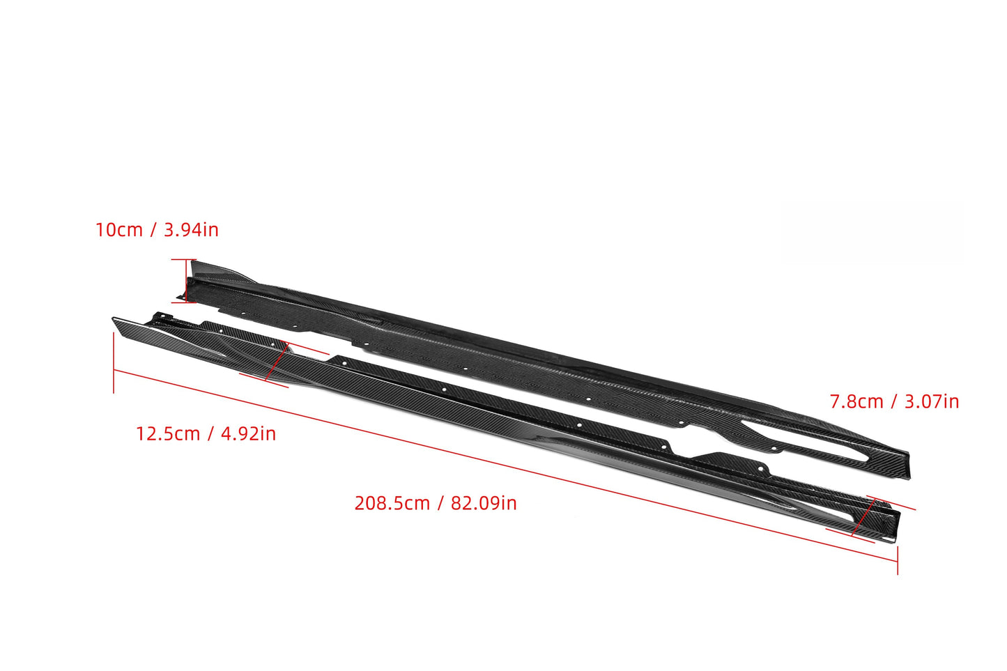 Xcarman Style Carbon Fiber Side Skirts BMW 4 Series G26