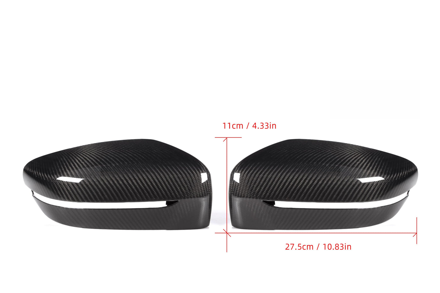 Original Carbon Fiber Mirror Covers BMW 8 Series G14 G15 G16