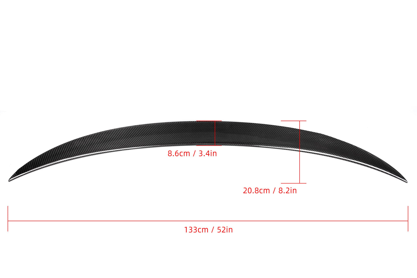P Style Carbon Fiber Rear Lip BMW 7 Series G11 G12