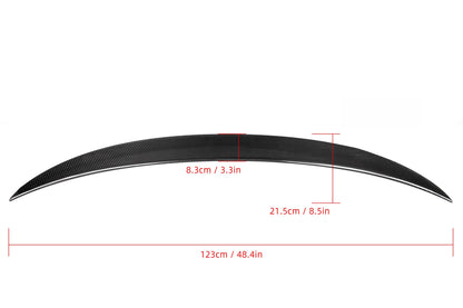 P Style Carbon Fiber Rear Lip BMW 3 Series F30 F35