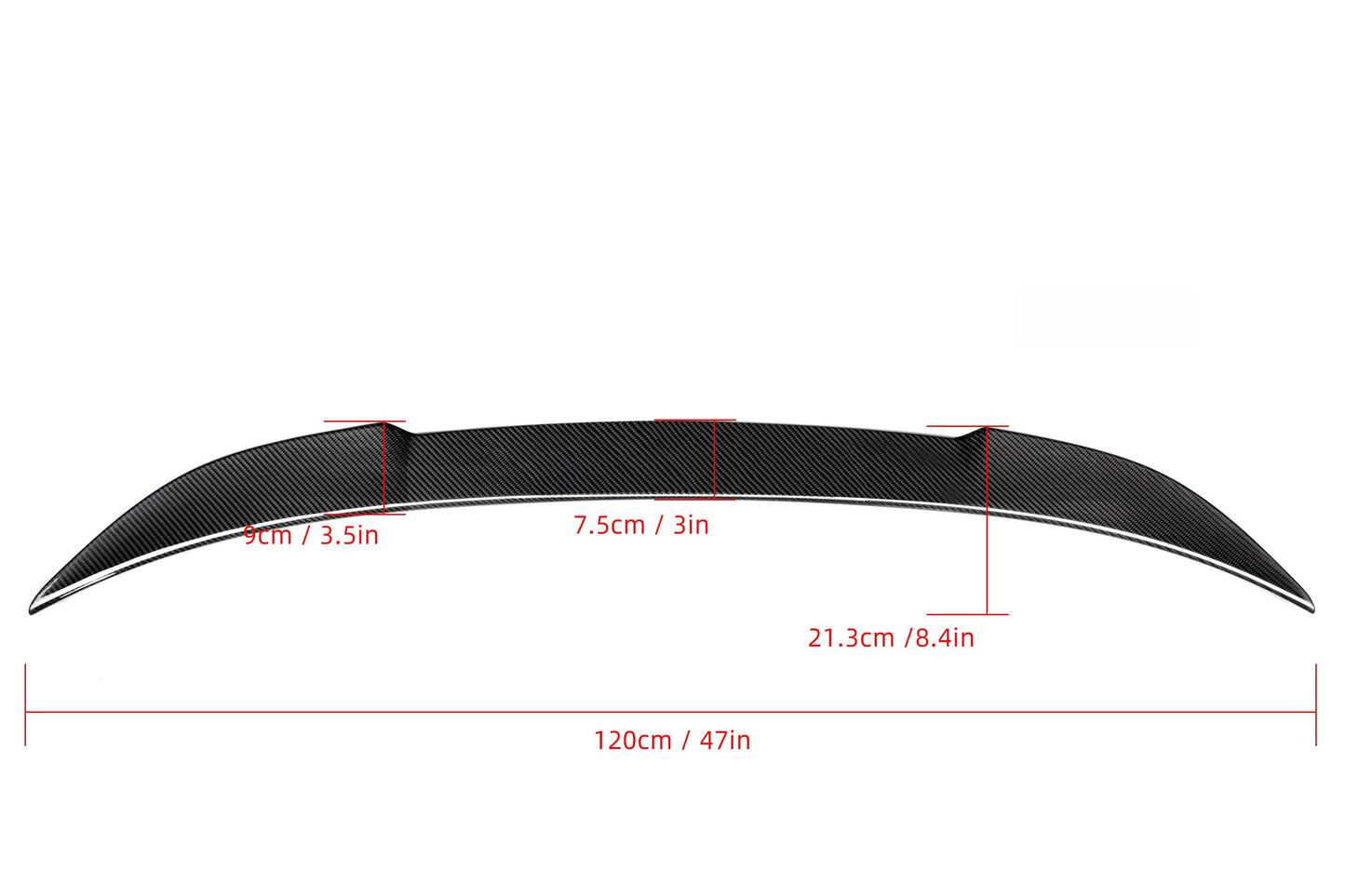 CS Style Carbon Fiber Rear Lip BMW M4 F82 F83