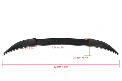 CS Style Carbon Fiber Rear Lip BMW M4 F82 F83