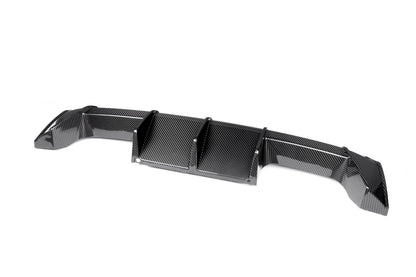 European Version Four-outlet Carbon Fiber Rear Diffuser BMW M3 M4 G80 G82 G83