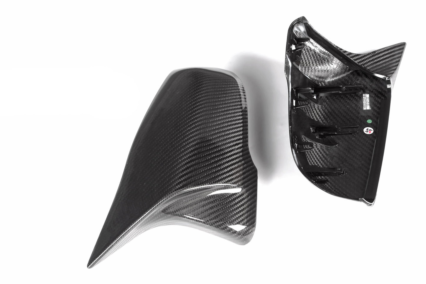 Horn Carbon Fiber Rearview Mirror Cover BMW X1 F49