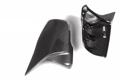 Horn Carbon Fiber Rearview Mirror Cover BMW X1 F49