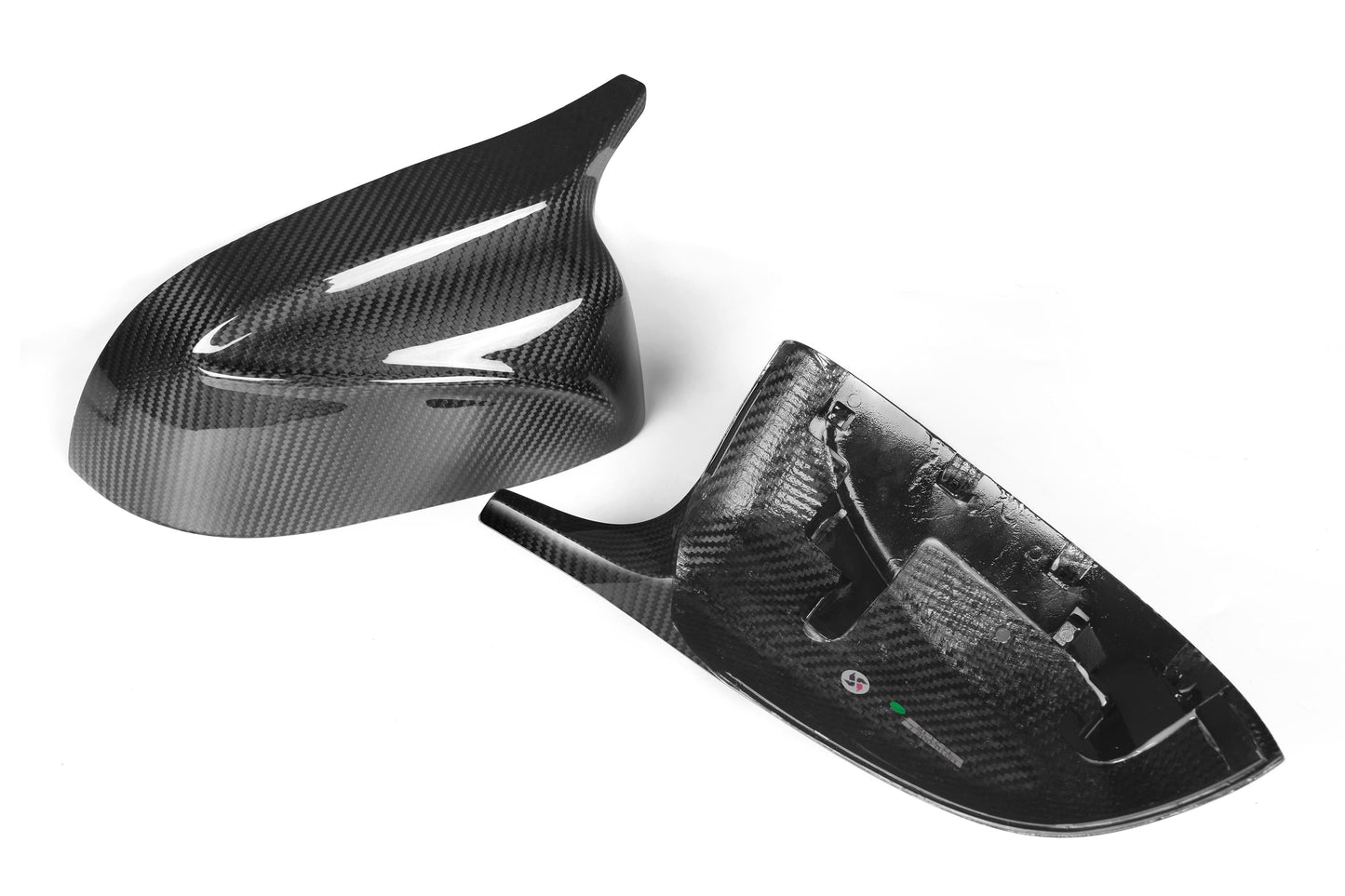 Horn Carbon Fiber Rearview Mirror Cover BMW X3 G01
