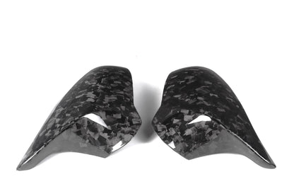 Carbon Fiber Mirror Covers Forging Pattern BMW M4 F82 F83