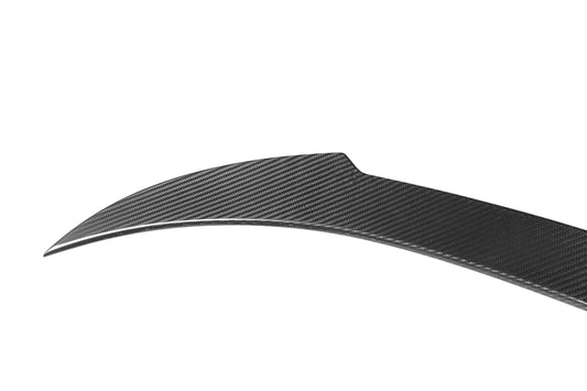 V Style Gloss Carbon Fiber Rear Lip BMW 8 Series G14