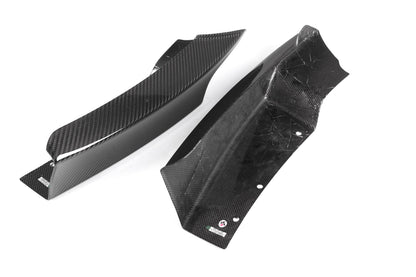MP Style Carbon Fiber Front Bumper Angle Compatible with BMW 3 Series F30 F35