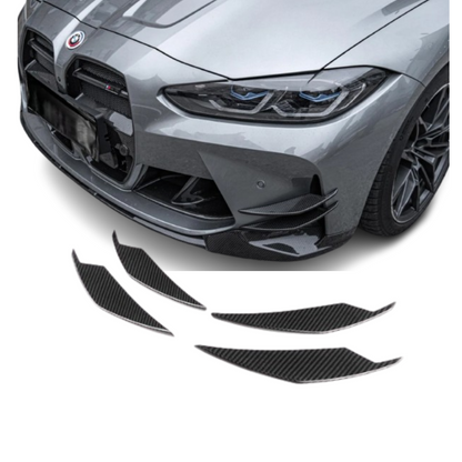 AC Style Carbon Fiber Canard BMW M3 M4 G80 G82 G83