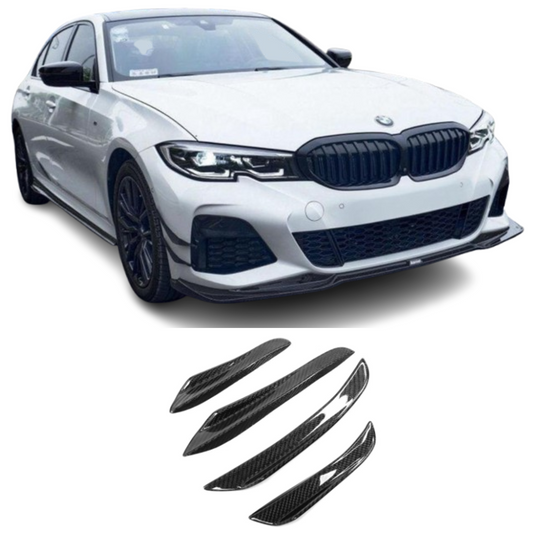Carbon Fiber Front Canards BMW 3 Series G20 G28