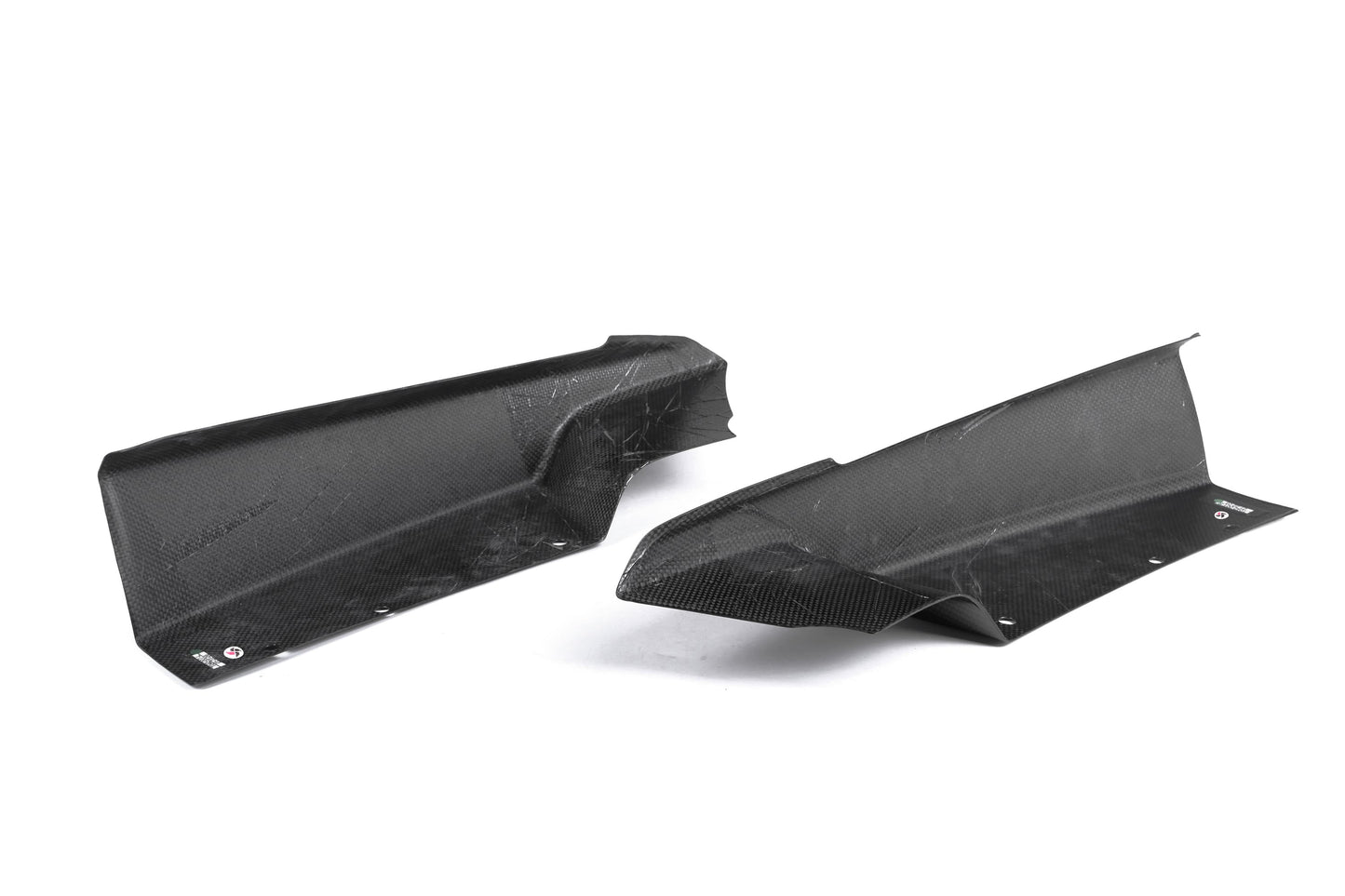 MP Style Carbon Fiber Front Bumper Angle Compatible with BMW 3 Series F30 F35