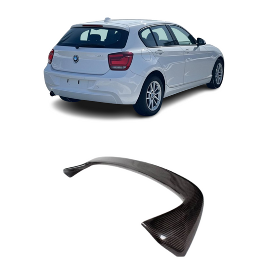3D Style Carbon Fiber Rear Spoiler BMW 1 Series F20