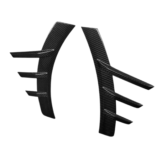 MP Style Carbon Fiber Front Fender Arch Trim Compatible with BMW M2 G87