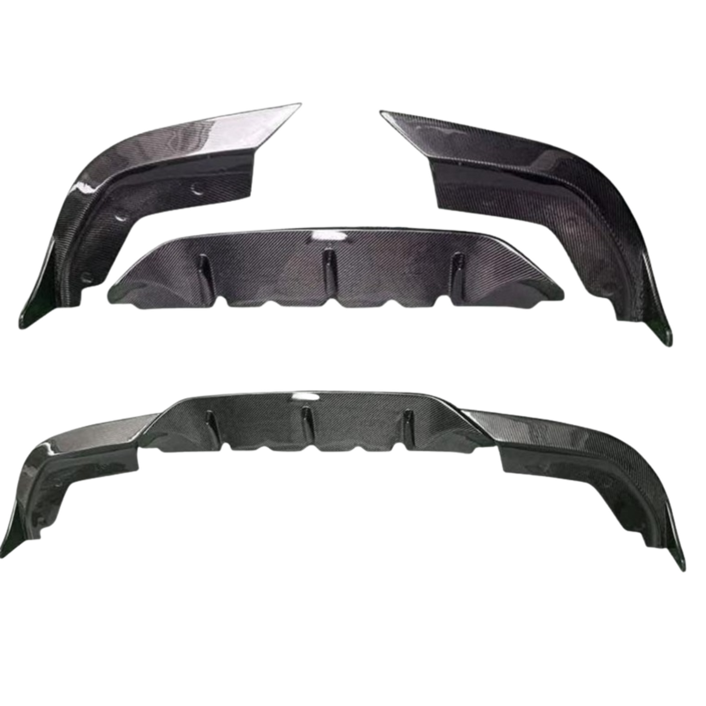 Carbon Fiber Three Sections Of Anterior Lip BMW 3 Series G20 G28