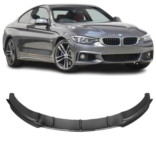 FD Style Carbon Fiber Front Lip BMW 4 Series F33 F32 F36 G23 G22 G26