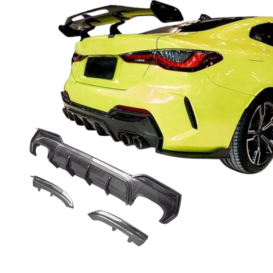 Carbon Fiber Rear Diffuser BMW 4 Series G22 G23