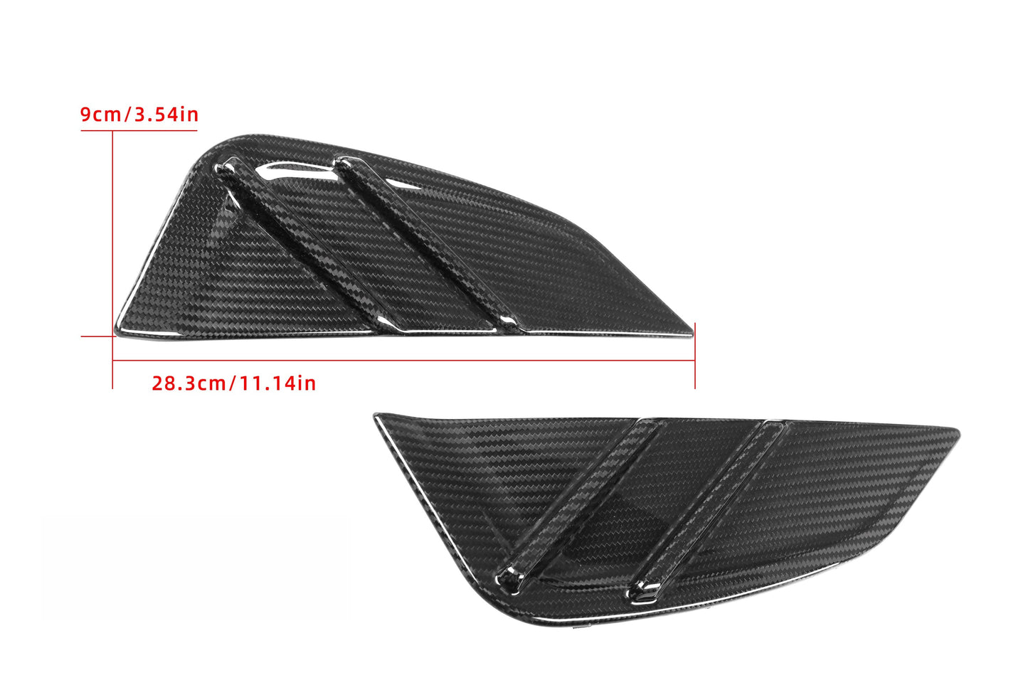 M Style Carbon Fiber Fender Decoration BMW M3 G80