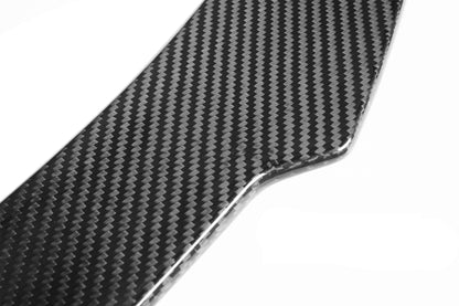 V Style Gloss Carbon Fiber Rear Lip BMW 8 Series G14