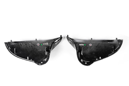 Carbon Fiber Mirror Covers Forging Pattern BMW M4 F82 F83